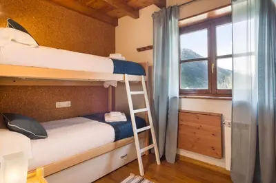 Cama o camas de una habitación en Luderna - Apartamento Orri A4