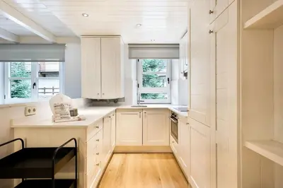 Una cocina o zona de cocina en Luderna - Apartamento Val de Ruda A17 era Cabana