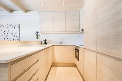 Una cocina o zona de cocina en Luderna - Apartamento Val de Ruda A24 de Ribereta