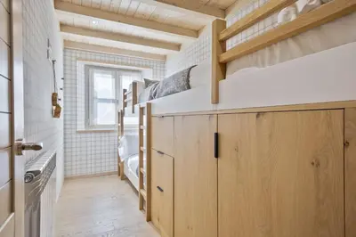Cama o camas de una habitación en Luderna - Apartamento Val de Ruda A38 de Sanèla