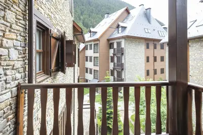 Un balcón o terraza de Luderna - Apartamento Val de Ruda A6 Porèra