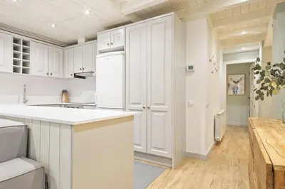 Una cocina o zona de cocina en Luderna - Apartamento Val de Ruda A61 de Sarradé