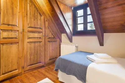 Cama o camas de una habitación en Luderna - Casa con terraza Cuylas
