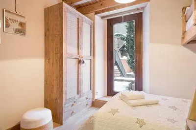 Cama o camas de una habitación en Luderna - Casa Obago