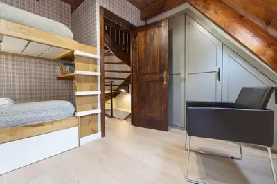 Cama o camas de una habitación en Luderna - Casa Serra Nauta