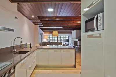 Una cocina o zona de cocina en Luderna - Casa Val de Ruda II