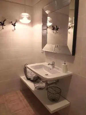 Un baño de Casa Rural els Esclopets
