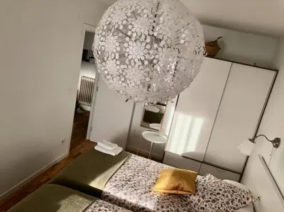 Cama o camas de una habitación en Apartamento Turístico El Enclave