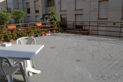 Un balcón o terraza de Apartamento Puerta del Pirineo