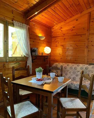 Zona de estar de Camping Oliana