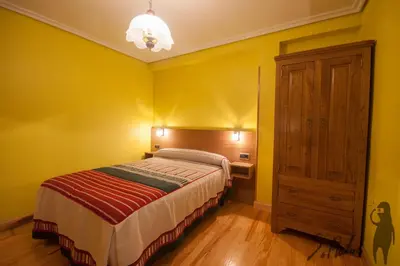 Cama o camas de una habitación en Casa Jauregui