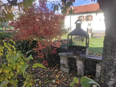 Jardín al aire libre en Casa Jauregui