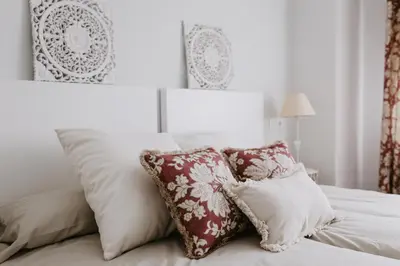 Cama o camas de una habitación en Libertad 8