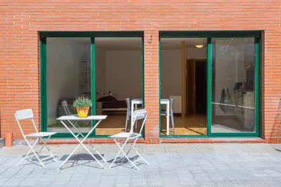 Un patio o zona al aire libre en Casa Cornudella