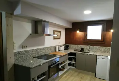 Una cocina o zona de cocina en Apartament Forn d'ITA