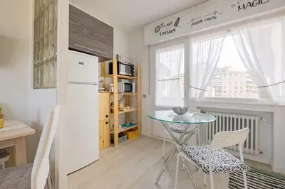 Una cocina o zona de cocina en Atico la casa de Tudela