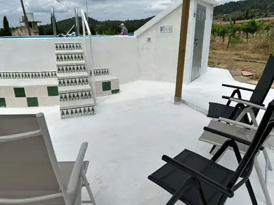 Un balcón o terraza de La Caseta Vella