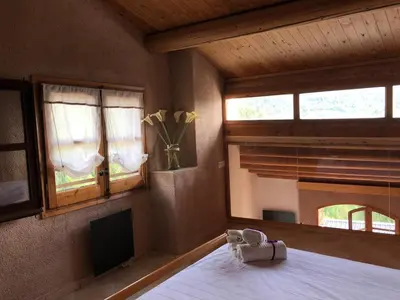 Cama o camas de una habitación en CASA RUGALL