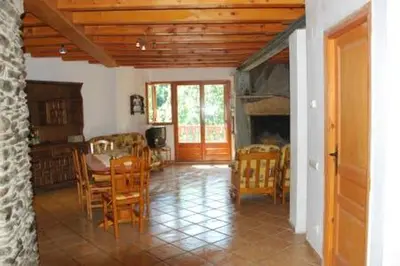 Zona de estar de Casa Pirineu