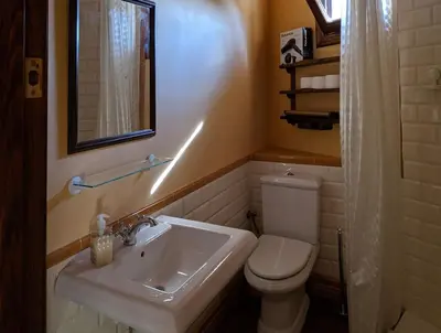Un baño de L'Acadèmia de La Vilella Baixa