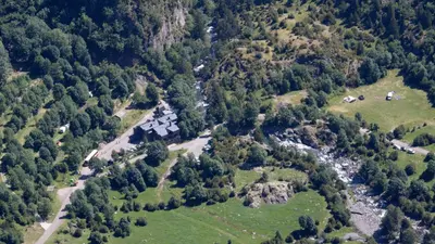 Paisaje cerca de este hotel