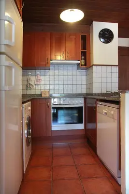 Una cocina o zona de cocina en Apartamento La Santeta de Aran