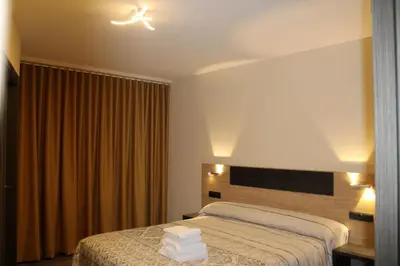 Cama o camas de una habitación en Ca L´Ángels