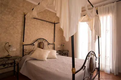Cama o camas de una habitación en Ca L´Ángels