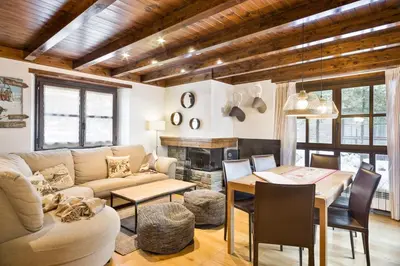 Zona de estar de Luderna - Apartamento Val de Ruda A18 les Marmottes