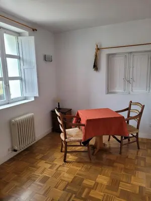 Zona de estar de Posada Sarigarri