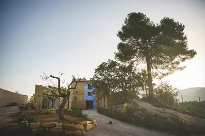 Paisaje cerca of this country house