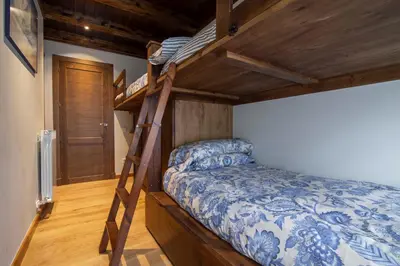Cama o camas de una habitación en ANETO de Alma de Nieve
