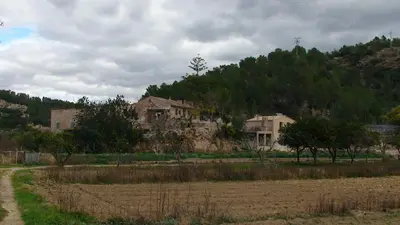 Paisaje cerca of this country house