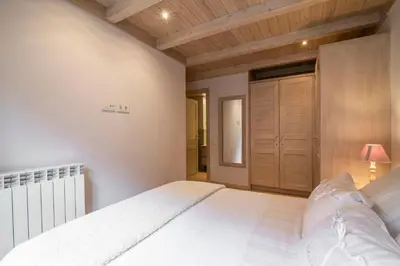 Cama o camas de una habitación en FLOC DE NEU de Alma de Nieve