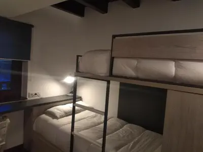 Cama o camas de una habitación en Apartamento Ismael