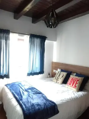 Cama o camas de una habitación en Apartamento Ismael