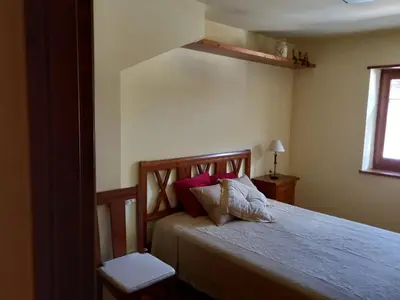 Cama o camas de una habitación en Acogedor Apartamento 2 Habitaciones en Boí