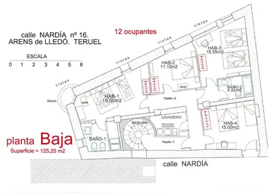 Plano de CASA ARENS