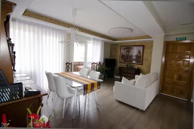 Zona de estar de Pensión Ibai Ega