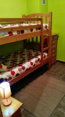 Cama o camas de una habitación en Charming Apartment in Castelserás - 60 sqm - Parking included