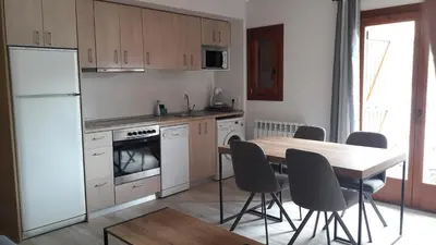 Una cocina o zona de cocina en Apartamentos Casa Trato