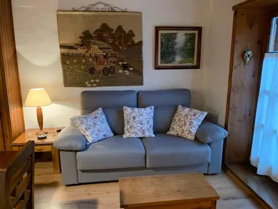 Zona de estar de Apartemento Aiguestortes