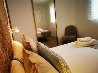 Cama o camas de una habitación en VTZ El Balcón de Torre Nueva III