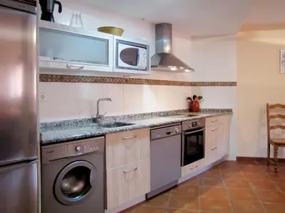 Una cocina o zona de cocina en Casa Rural Urandi I