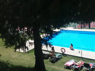 Piscina en o cerca de Apartamento a pie de pistas