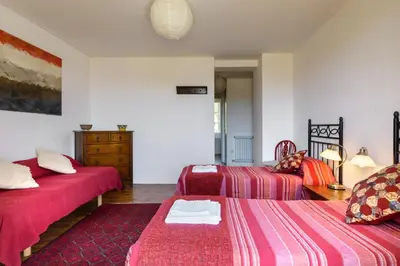 Cama o camas de una habitación en Casa Sarasa