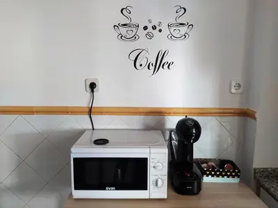 Una cocina o zona de cocina en La Parada de Echegaray