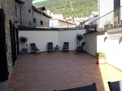 Un balcón o terraza de Casa Che Playa & Montaña Biescas