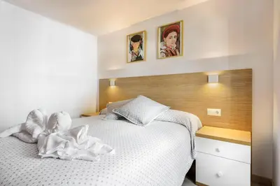 Cama o camas de una habitación en Casa Marosa