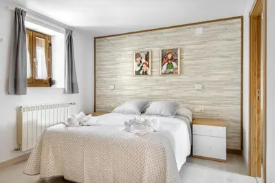 Cama o camas de una habitación en Casa Marosa